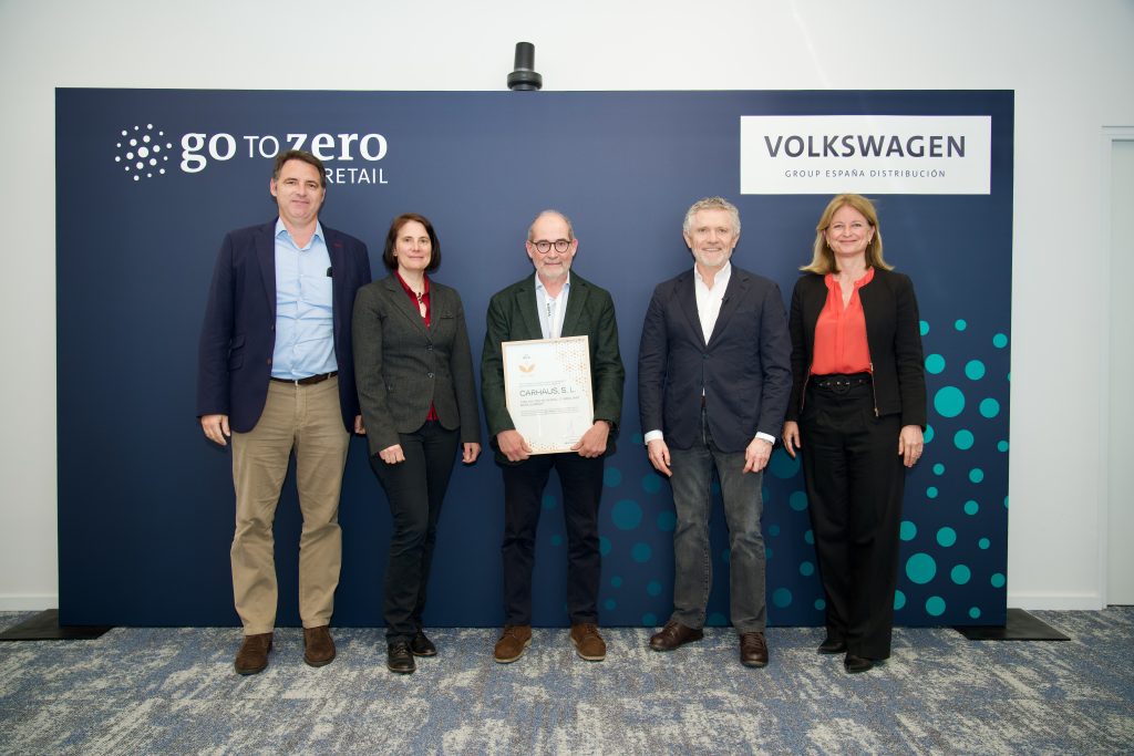 Nuestro cliente Volkswagen Carhaus recibe el distintivo GOLD